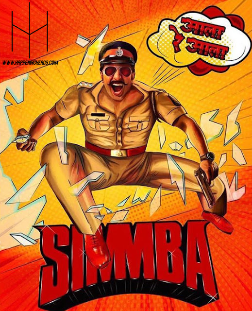 Ranveer Singh, Simmba, #Simmba, Bollywood, Movie Review, Bollywood Movie Review, Rohit Shetty, Blog, Blogs, Blogging, Bloggers, Movie Reviewers, Entertainment, Happening Heads, #HappeningHeads